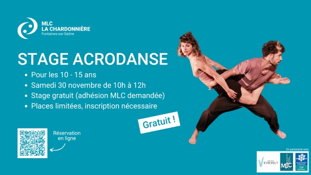 Stage Acrodanse gratuit